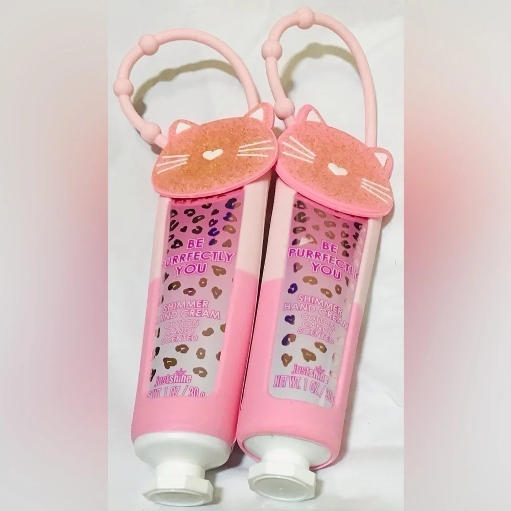 Justshine Kitty Carrier Shimmering Hand Lotion Duo